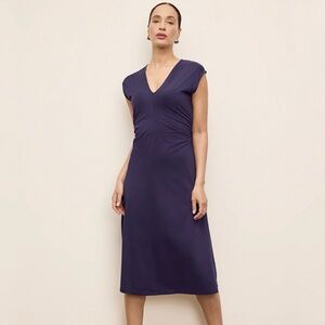 New - MM Lafleur Marina Dress in Deep Iris